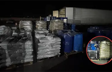 Aseguran en Durango cargamento millonario de precursores de cristal