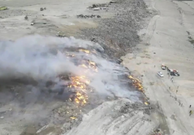 Los daños que salen del incendio en Simeprode
