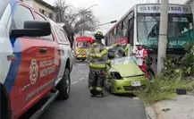 Mujer pierde la vida tras choque con ruta urbana en el centro de Monterrey