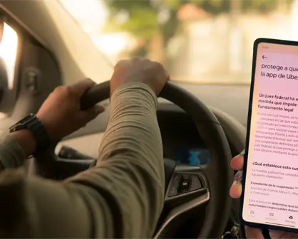 Conductores de Uber exigen que se respete nuevo permiso para recoger pasaje en el aeropuerto de Nuevo León