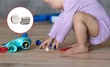 Muere niño de un año por tragarse una pila en Reynosa Muere niño de un año por tragarse una pila en Reynosa