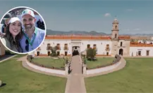 Cecilia Guadiana evita hablar sobre boda del Bienestar con Américo Villarreal en exclusiva hacienda Cecilia Guadiana evita hablar sobre boda del Bienestar con Américo Villarreal en exclusiva hacienda