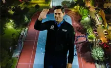 César Garza Arredondo celebra con jóvenes la inauguración del patinódromo de Apodaca César Garza Arredondo celebra con jóvenes la inauguración del patinódromo de Apodaca