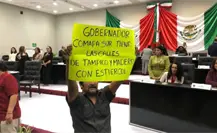 Revientan Congreso Itinerante de Tamaulipas: Exhiben inoperancia de Comapa Sur frente a diputados Revientan Congreso Itinerante de Tamaulipas: Exhiben inoperancia de Comapa Sur frente a diputados