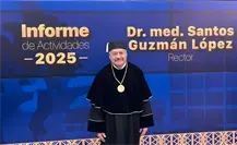 La UANL reafirma su liderazgo académico y social en el informe del rector Santos Guzmán La UANL reafirma su liderazgo académico y social en el informe del rector Santos Guzmán