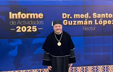 La UANL reafirma su liderazgo académico y social en el informe del rector Santos Guzmán