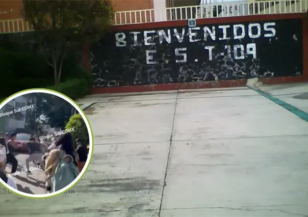 VIDEO | Alumnos de secundaria 109 de Xochimilco son agredidos por adultos que llevaban armas