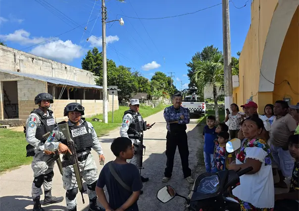 Buscan a agente desaparecido en Tohopkú, Yucatán: operativo conjunto entre Guardia Nacional y Policía Municipal