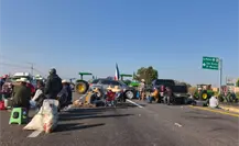 Agricultores mantienen bloqueos en cinco estados; insisten en su demanda de precio de garantía Agricultores mantienen bloqueos en cinco estados; insisten en su demanda de precio de garantía
