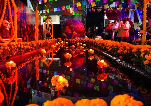 Mictlán en la GAM: Ofrenda Monumental Día de Muertos en CDMX