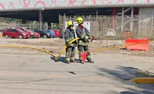 Tren suburbano es cerrado en su tramo de Edomex por fuga de gas natural en un ducto cercano