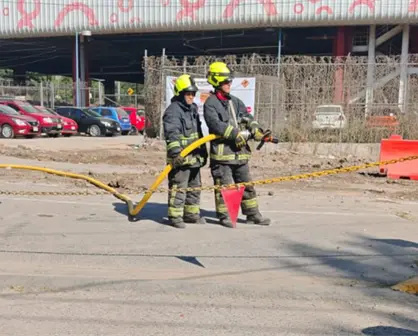 Tren suburbano es cerrado en su tramo de Edomex por fuga de gas natural en un ducto cercano