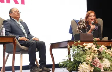 Valentina Alazraki y Andrés Mijes unen fe y cultura en un encuentro histórico en Escobedo