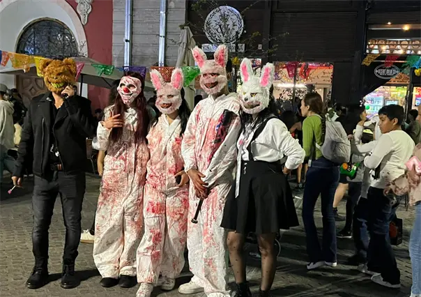 Halloween en Saltillo: Monstruos, brujas y superhéroes toman el Centro Histórico