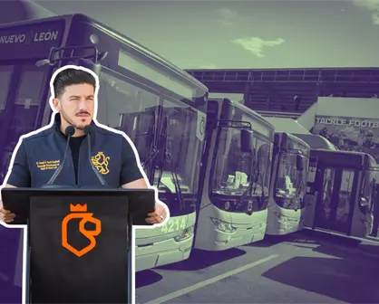 Nuevo León renueva su transporte público: Samuel García entrega 60 nuevas unidades