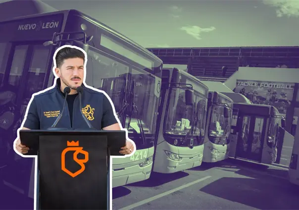 Nuevo León renueva su transporte público: Samuel García entrega 60 nuevas unidades