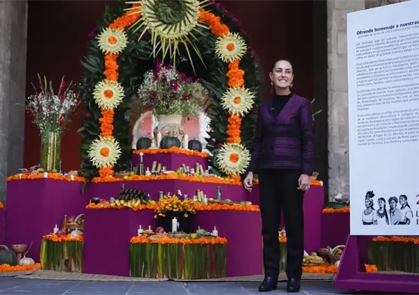Día de Muertos 2025: Claudia Sheinbaum presenta el altar en memoria a mujeres indígenas