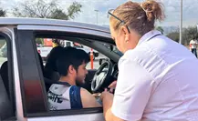 Drive Thru de vacunación en Monterrey: rápido, seguro y sin bajarte del auto, ¿en dónde están ubicados? Drive Thru de vacunación en Monterrey: rápido, seguro y sin bajarte del auto, ¿en dónde están ubicados?