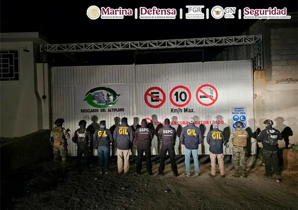 Aseguran empresa fachada dedicada al huachicol en Perote, Veracruz; hay ocho detenidos