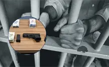 Pasará 4 años preso por viajar armado y con mucho dinero por una carretera de Durango