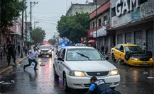 Policía de la SSC CDMX atropellado y arrastrado en GAM al defender a taxista Policía de la SSC CDMX atropellado y arrastrado en GAM al defender a taxista
