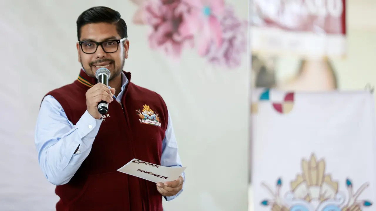 Presidente municipal de Nezahualcóyotl. | Foto: X (@Adolfo_Cerqueda)