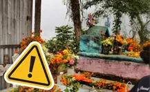 Monclova: mujer sufre accidente tras desplomarse en tumba del Panteón Guadalupe