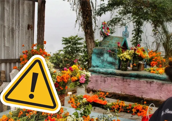 Monclova: mujer sufre accidente tras desplomarse en tumba del Panteón Guadalupe