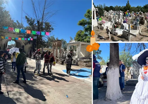 FOTOS | Así lució el Panteón de Durango en el Día de Muertos, fecha que más visitas de todo el año