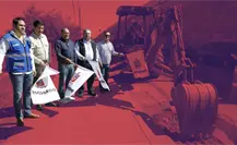 Andrés Mijes arranca construcción del tercer carril en el Libramiento Noreste Andrés Mijes arranca construcción del tercer carril en el Libramiento Noreste