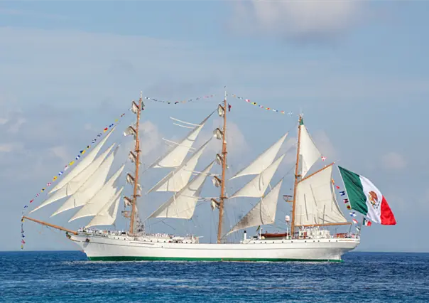 Buque Escuela llega a Cozumel antes de atracar en Yucatán, ¿cuándo estará en Progreso?