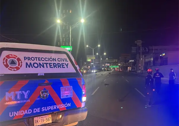 Muere hombre tras ser atropellado en avenida Eugenio Garza Sada de Monterrey
