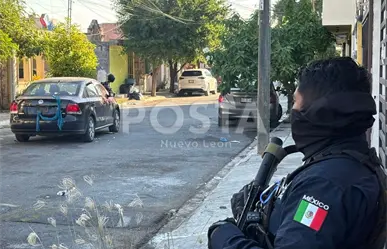 Auto implicado en robo de 2 cajas fuertes es asegurado tras operativo en Apodaca