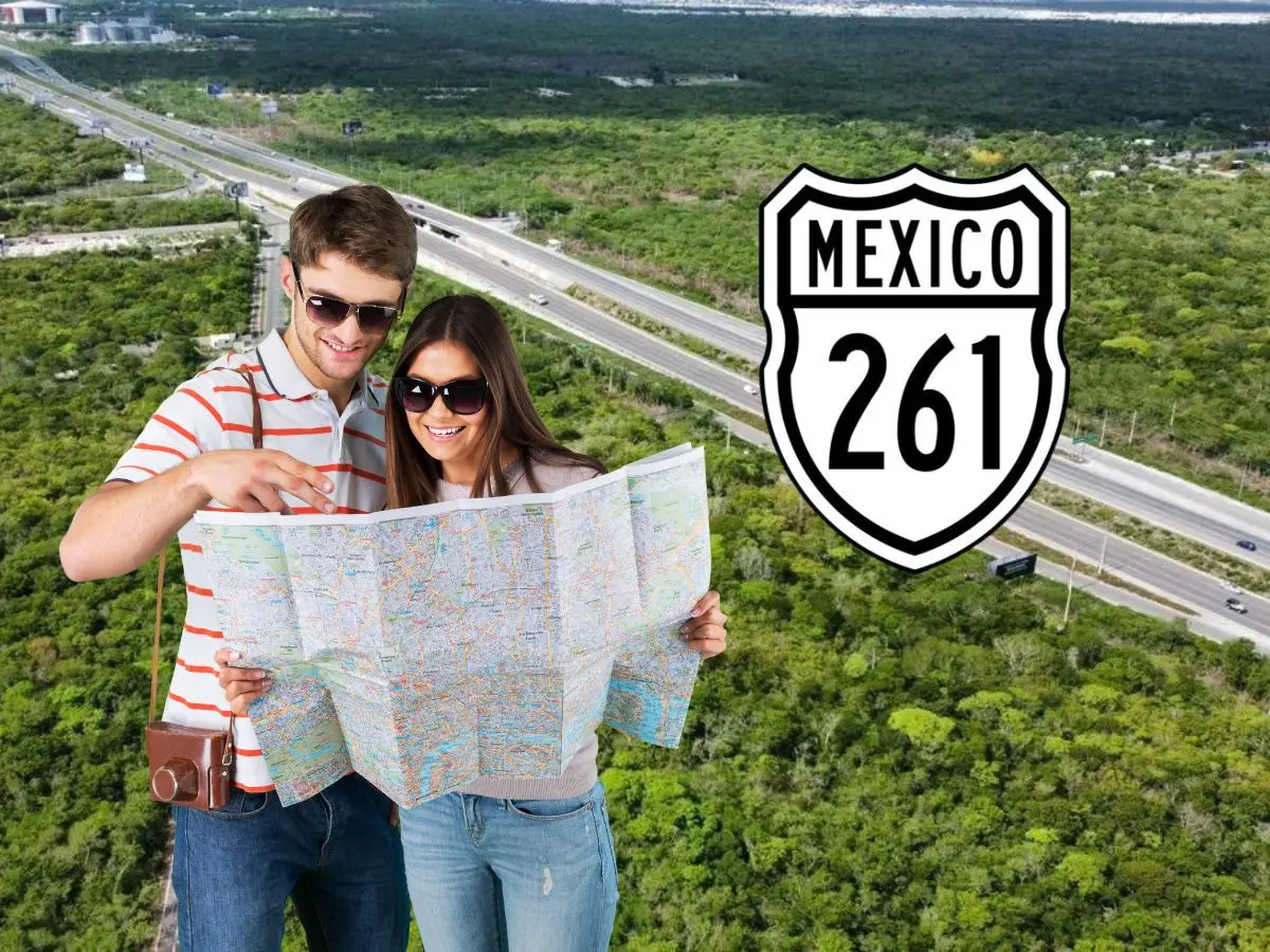 La Carretera Federal 261 representa mucho más que una simple vía de comunicación. Es un testigo de la transformación modernista de México.- Fuente SCT y Canva