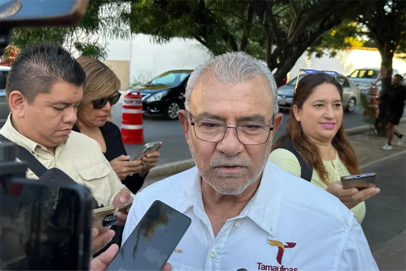 Pedro Cepeda Anaya, secretario de Obras Públicas en Tamaulipas  | Foto: Victoria Jiménez