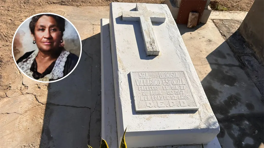 En este panteón de BCS descansa Dionisia Villarino, conocida en vida como La Coronela