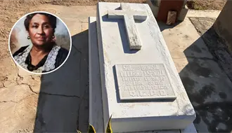 En este panteón de BCS descansa Dionisia Villarino, conocida en vida como La Coronela