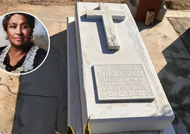 En este panteón de BCS descansa Dionisia Villarino, conocida en vida como La Coronela