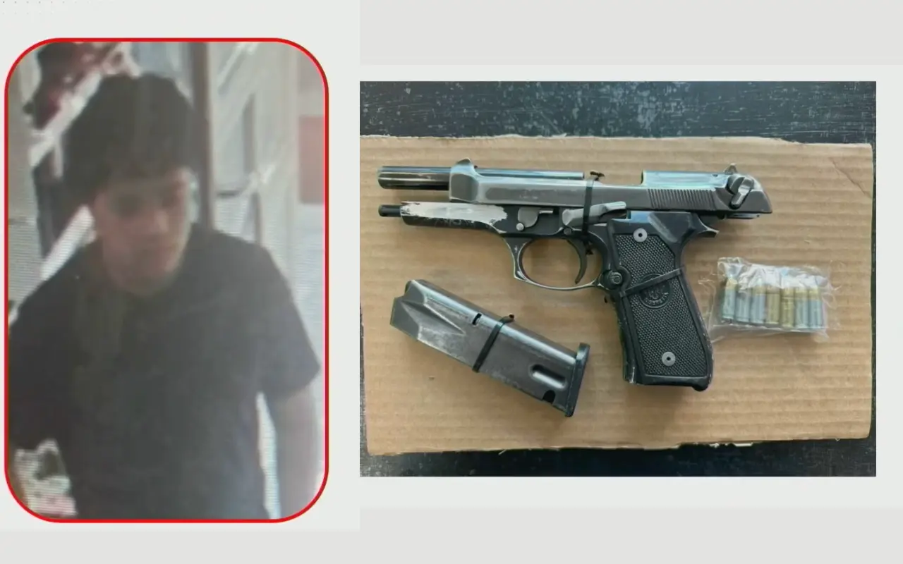 Agresor y arma homicida. Captura de pantalla: Facebook (Alfredo Ramírez Bedolla)