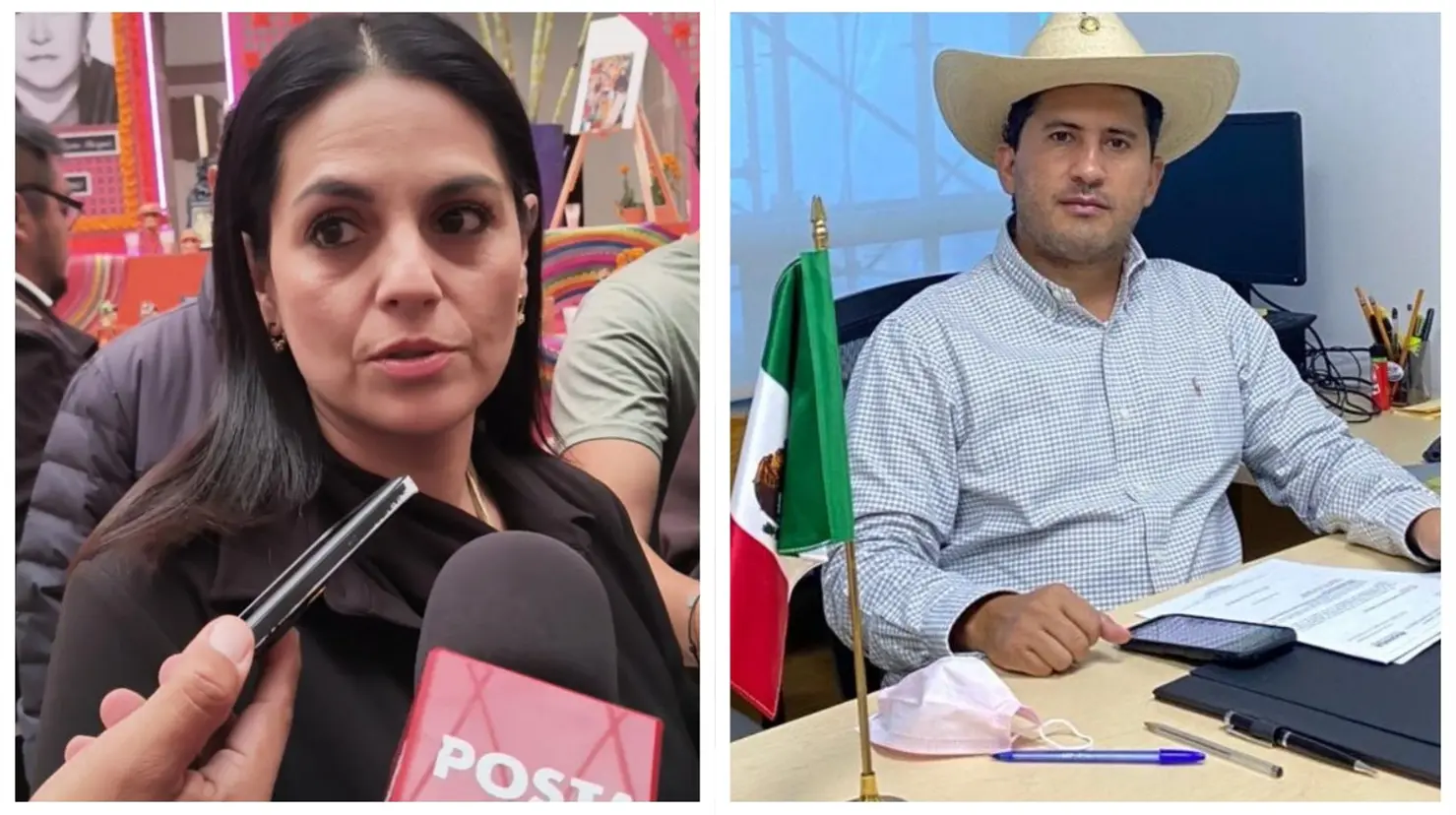 Luz Elena Morales habló sobre la inseguridad en Michoacán.  (Fotografía: Marco Juárez)