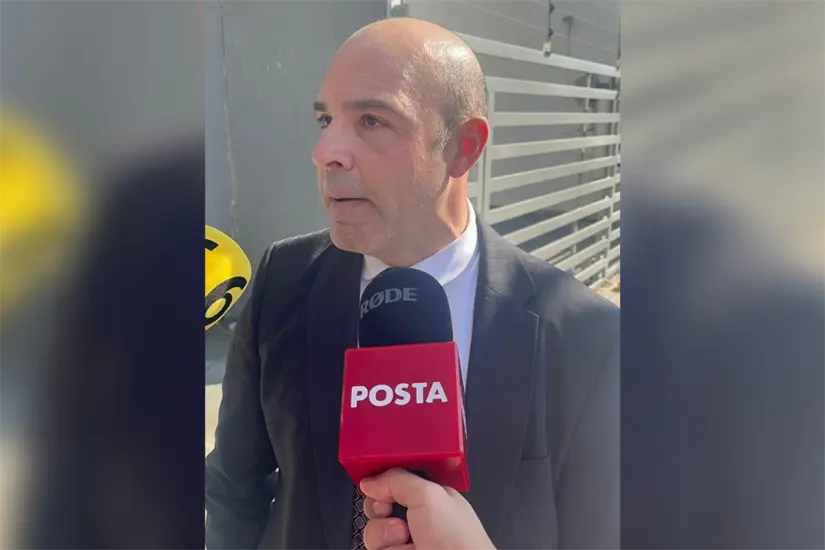 imagen recuadro Candelario Maldonado, abogado, explica que la protesta busca respuesta ante la inacción y doble moral de las aseguradoras. Foto: Yarince Torres