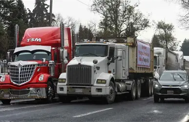 Megamarcha de transportistas de Edomex causará tráfico hacia CDMX y estas son las rutas afectadas