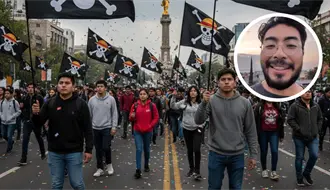 Líder de Generación Z niega participación en marcha de CDMX; asegura no tener una visión conservadora ni de ultraderecha