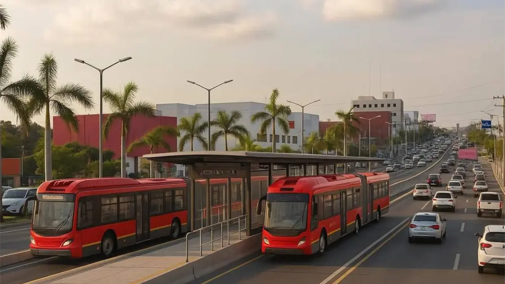 ¿Dónde se ubicarán las terminales y estaciones del Metrobús en el sur de Tamaulipas?