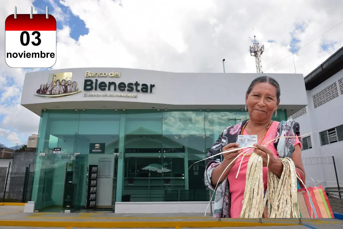 Pensión Bienestar: esta es la fecha para cobrar el última pago de 2025. Foto: Gobierno de México | Canva | calendario.website