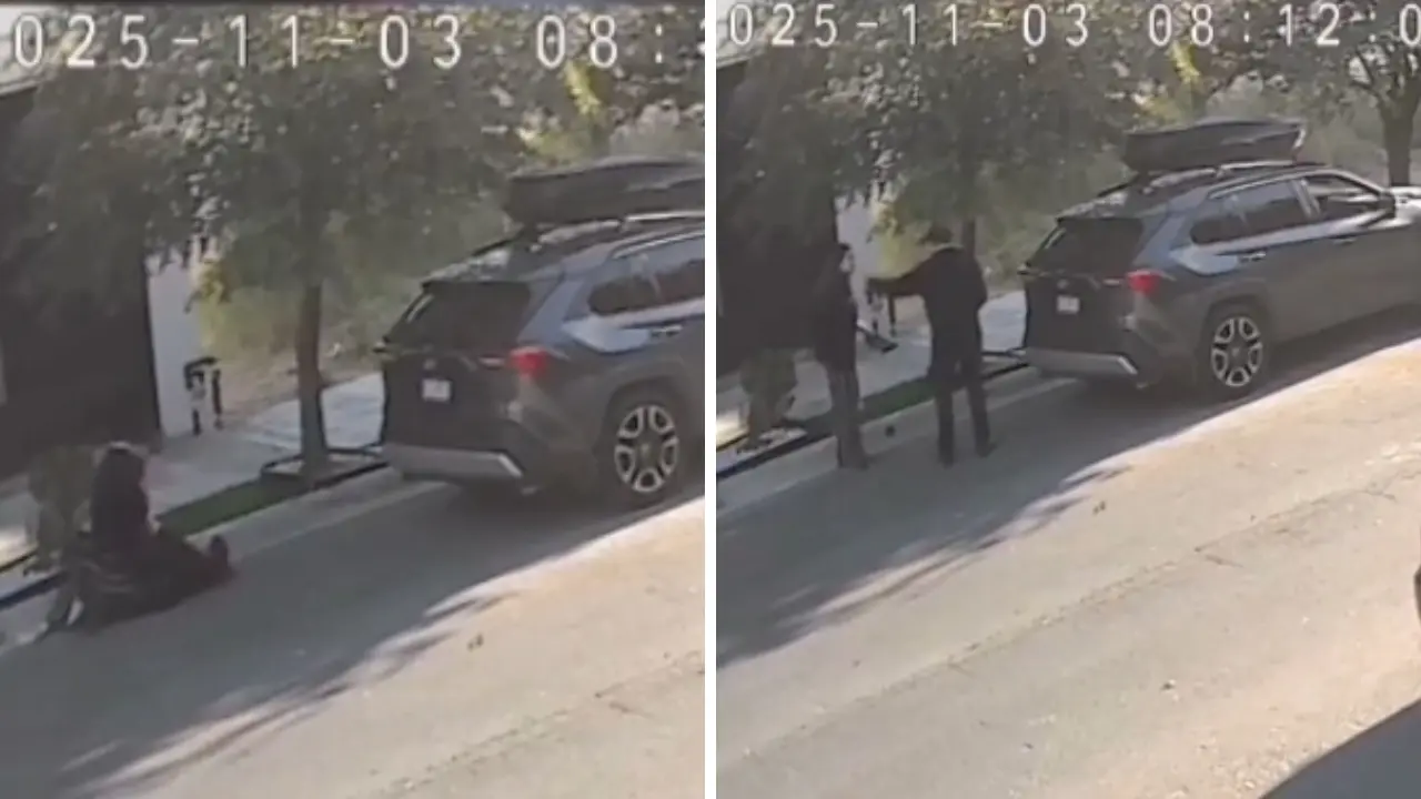 Agresión que sufrió una mujer antes de ser hallada sin vida en Cumbres. Foto: Captura de video redes sociales