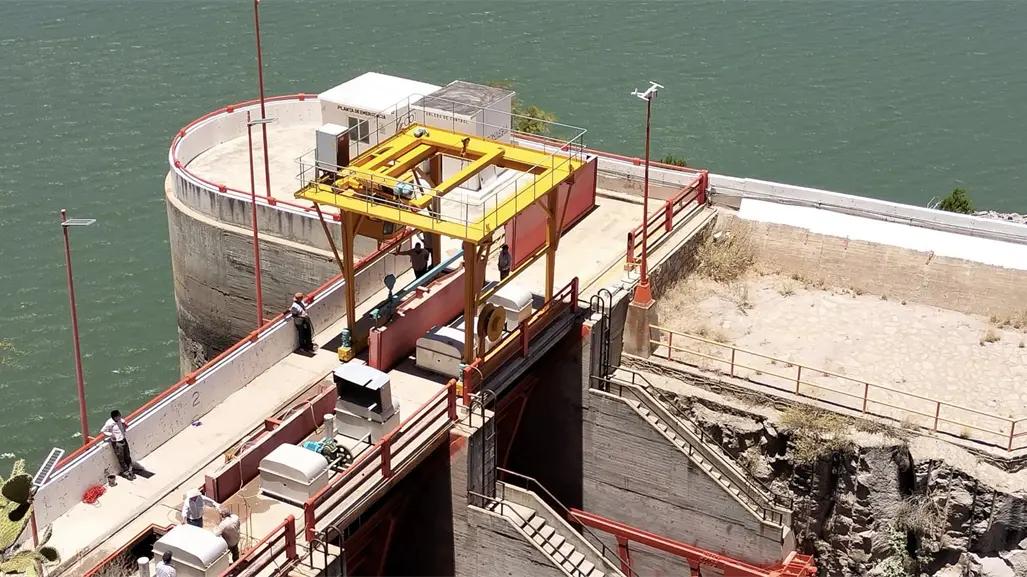 La presa Guadalupe Victoria de Durango y el nivel en noviembre tras la temporada de lluvias