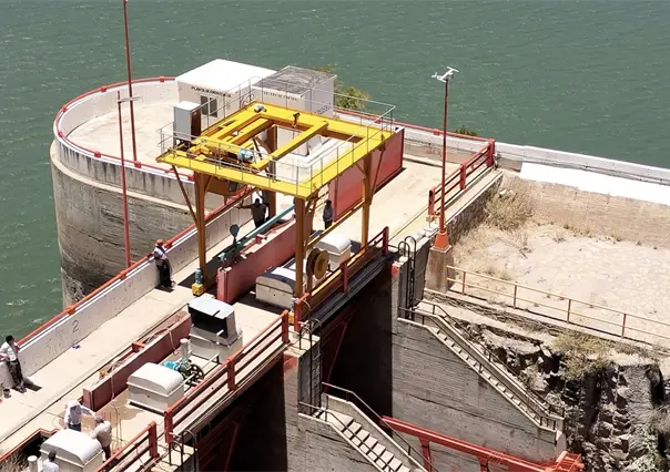 La presa Guadalupe Victoria de Durango y el nivel en noviembre tras la temporada de lluvias