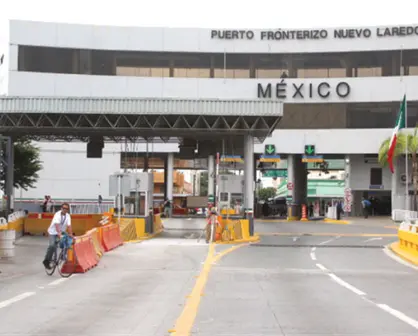 Decomisan armamento en puente internacional de Nuevo Laredo