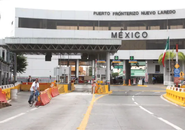 Decomisan armamento en puente internacional de Nuevo Laredo